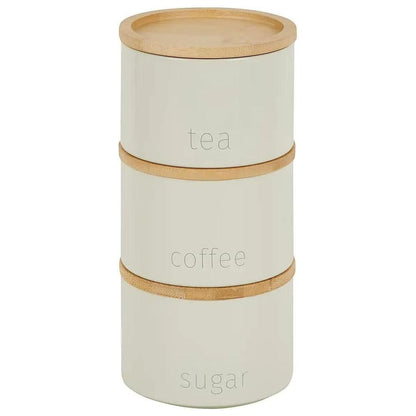 Tea Coffee Sugar Canister Set