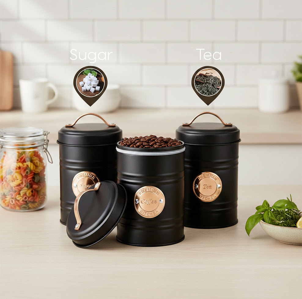 Premium 5pc Airtight Canister Set