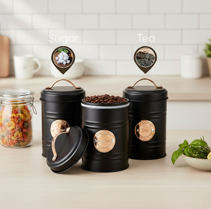 Premium 5pc Airtight Canister Set