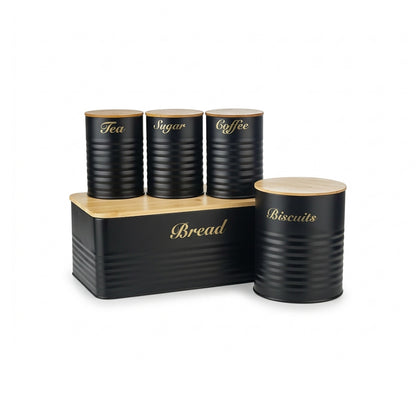 3pc Airtight Kitchen Canister Set
