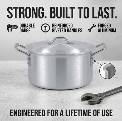 LENAK Orient Deep Aluminum Casserole