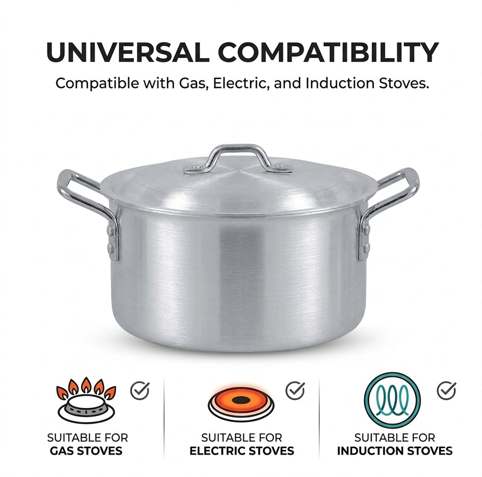 LENAK Orient Deep Aluminum Casserole