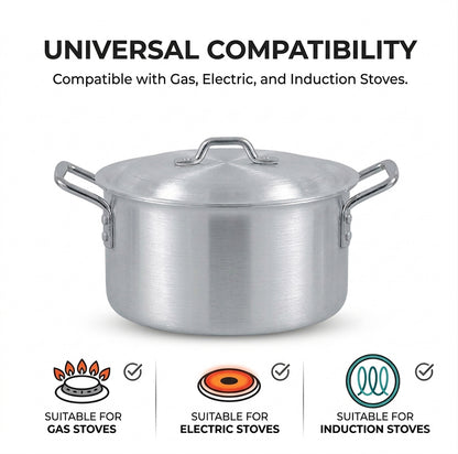 LENAK Orient Deep Aluminum Casserole