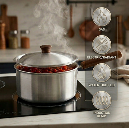 LENAK Tempo 3pc Aluminum Saucepan