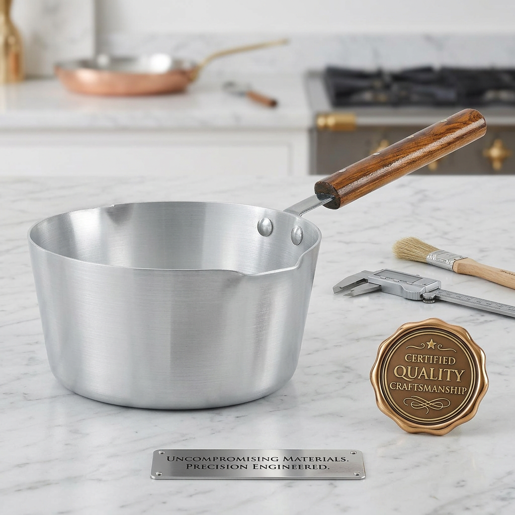 LENAK Aluminium Milk Pan