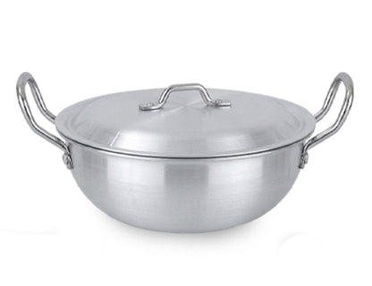 LENAK Aluminum 5pc Induction Wok Set
