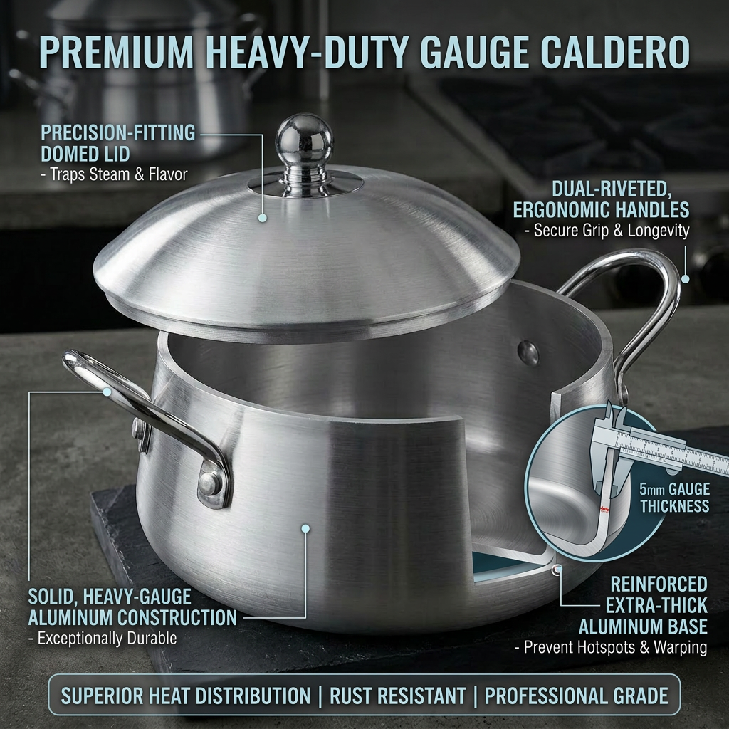 LENAK Belly Induction Casserole Pot Set
