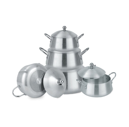 LENAK Belly Induction Casserole Pot Set