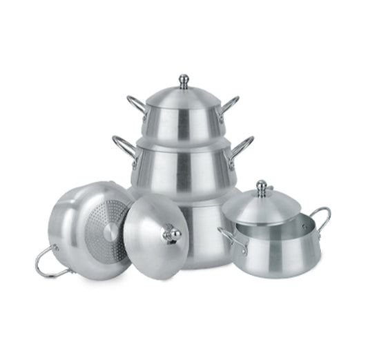 LENAK Belly Induction Casserole Pot Set