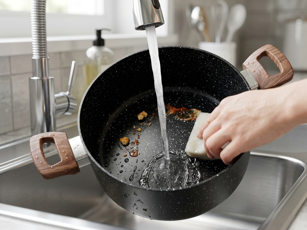 LENAK Delica Granite Casserole Pot