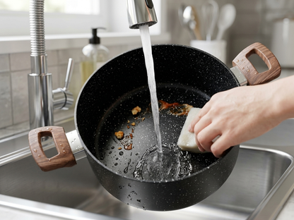 LENAK Delica Granite Casserole Pot