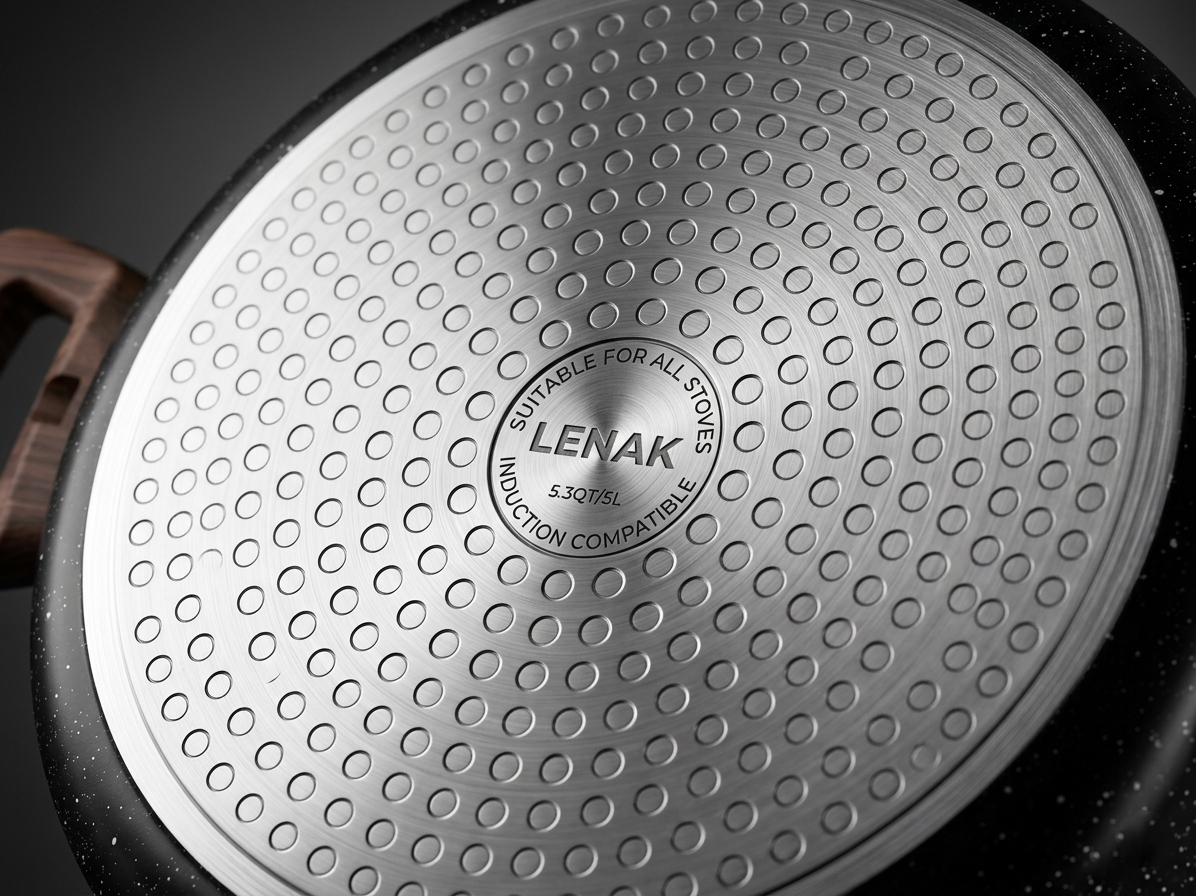LENAK Delica Granite Casserole Pot