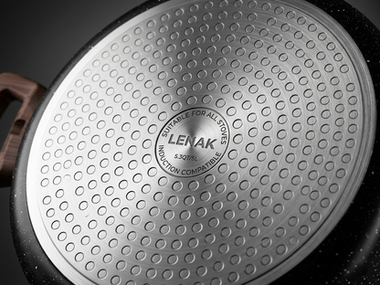 LENAK Delica Granite Casserole Pot
