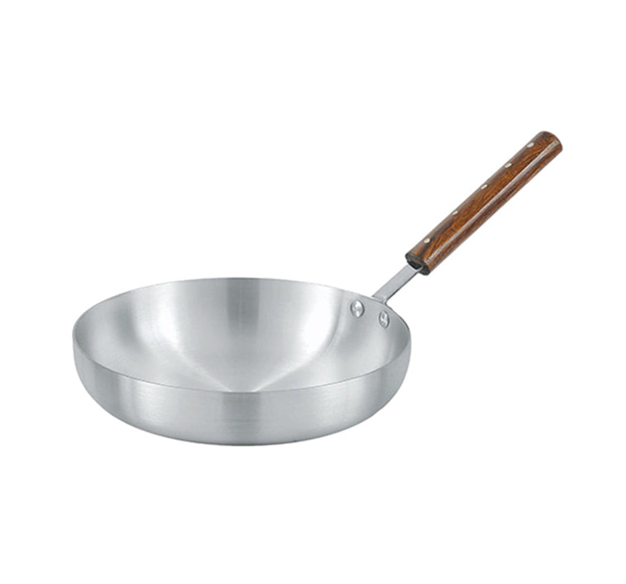 LENAK Induction Fry Pan Wood Handle