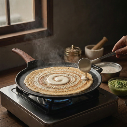 LENAK Nonstick Induction Crepe Pan