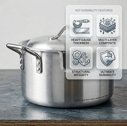 LENAK Luna 5pc Aluminum Casserole Set