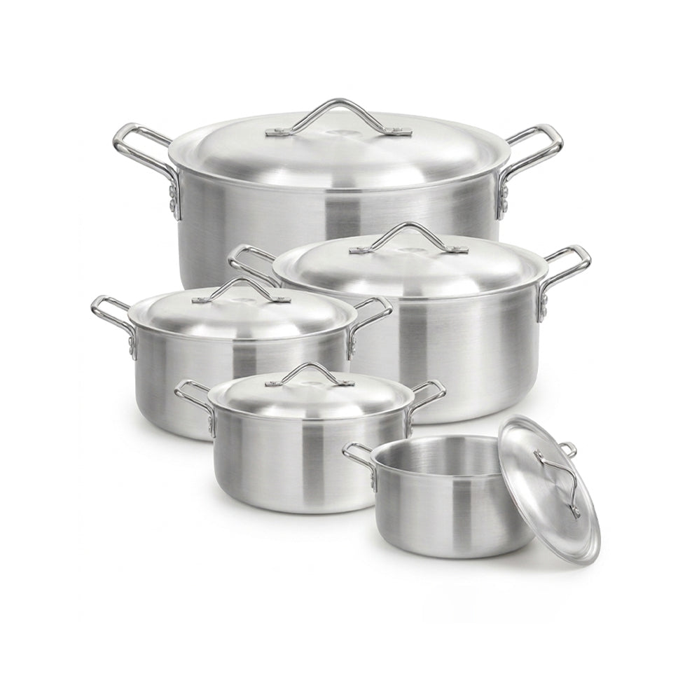 LENAK Luna 5pc Aluminum Casserole Set