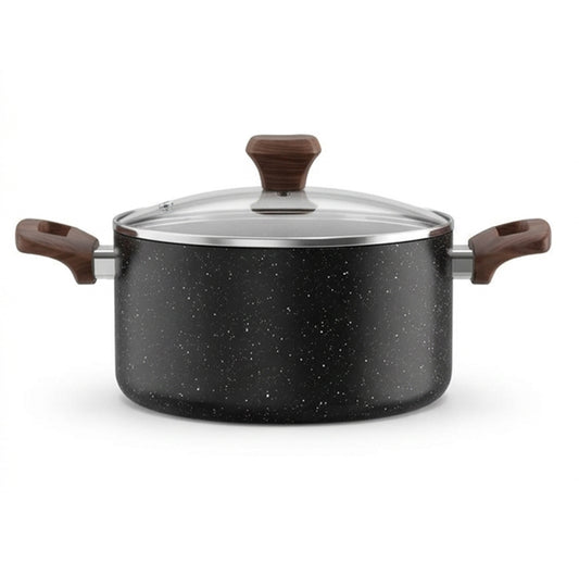 LENAK Delica Granite Casserole Pot