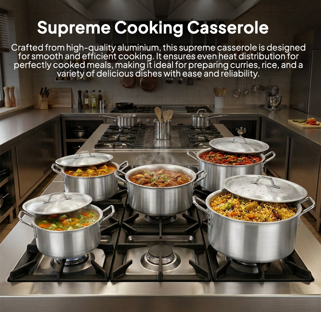 LENAK Supreme Aluminum Casserole