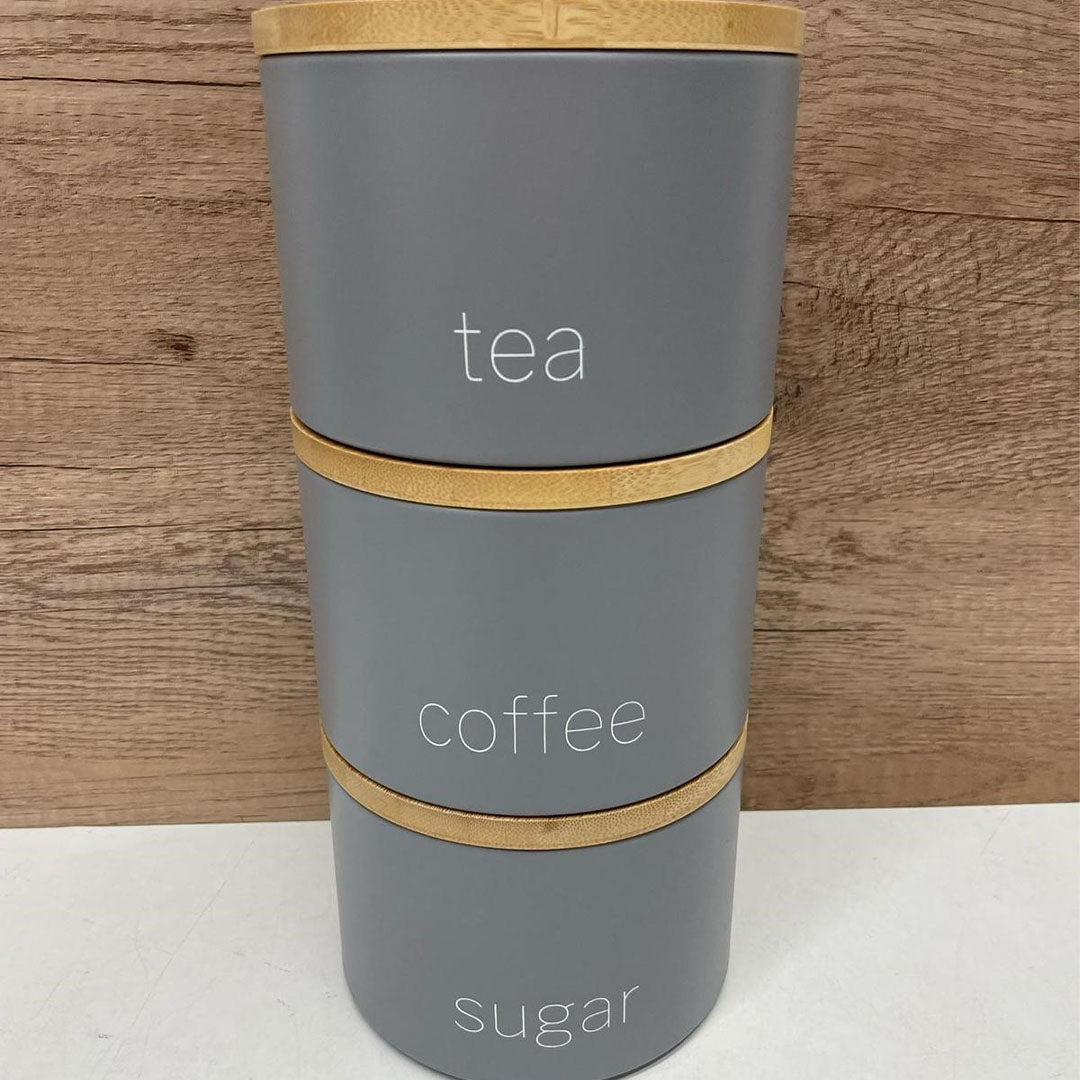 Tea Coffee Sugar Canister Set