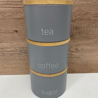 Tea Coffee Sugar Canister Set
